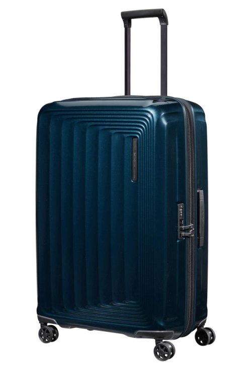 Samsonite NUON Spinner 75/28 exp. metallic dark blue